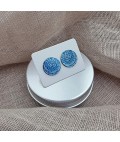 Earrings | Koorie Tales | Colour Season | Disc Stud Earrings | Blues Earrings | Koorie Tales | Colour Season | Disc Stud Earrings | Blues